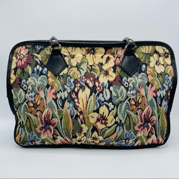 New Chenson Vintage Embroidered Tote Travel Bag - Picture 4 of 15